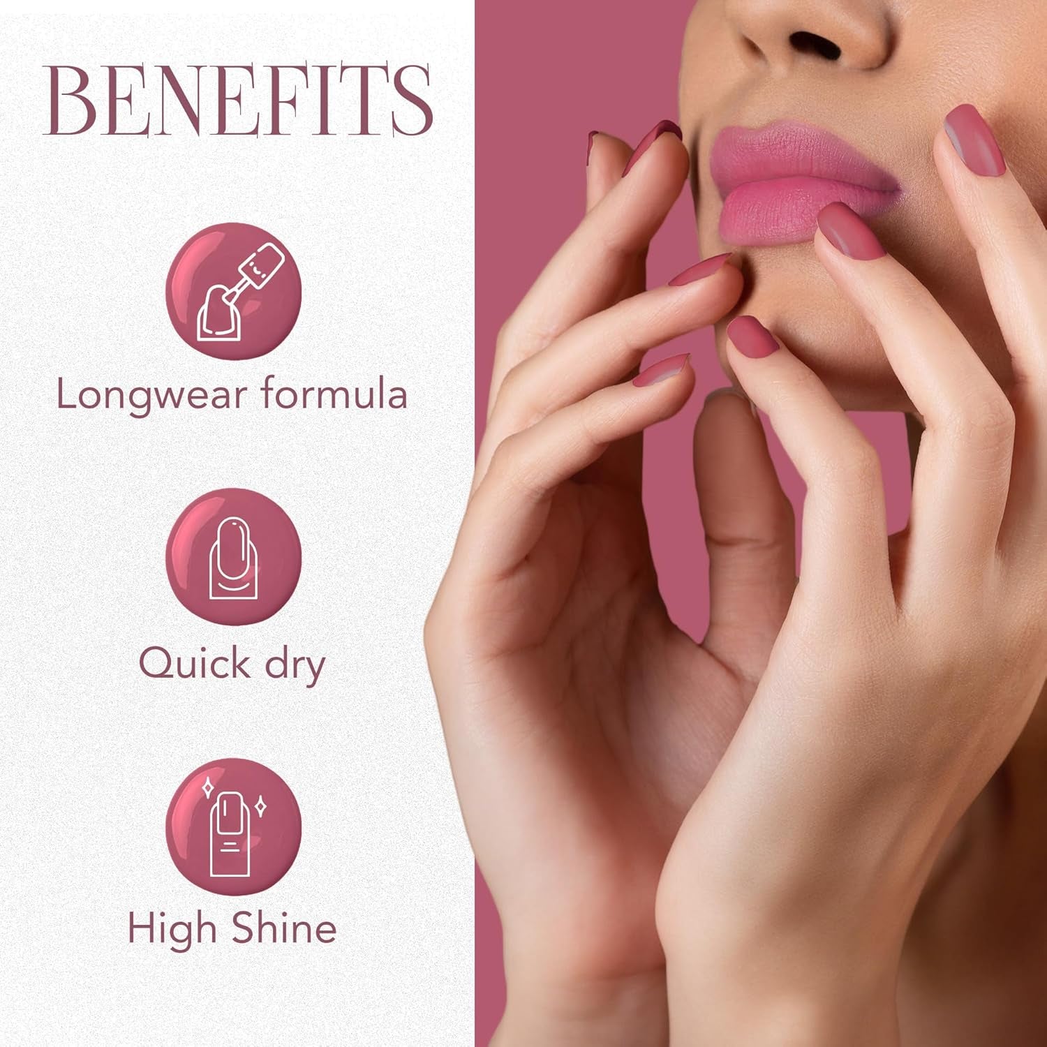 OG Beauty Perfect Pink Mattify Nail Paint (10 ML / 1 Pc) OG Beauty Perfect Pink Mattify Nail Paint (10 ML / 1 Pc)